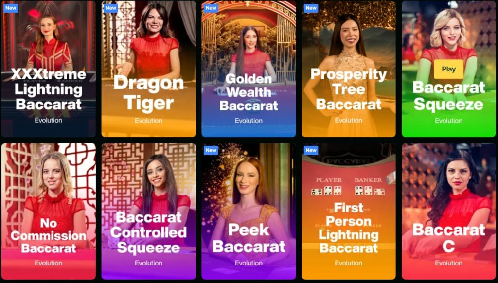 Mzansibet Baccarat