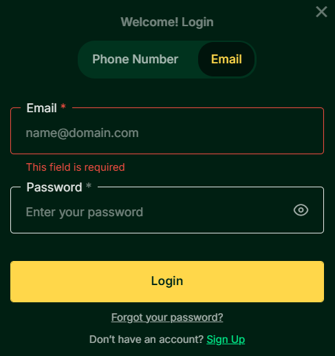 Mzansibet Login