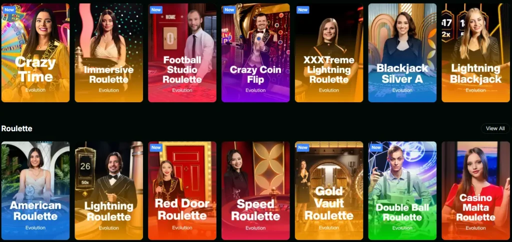 mzansibet live casino